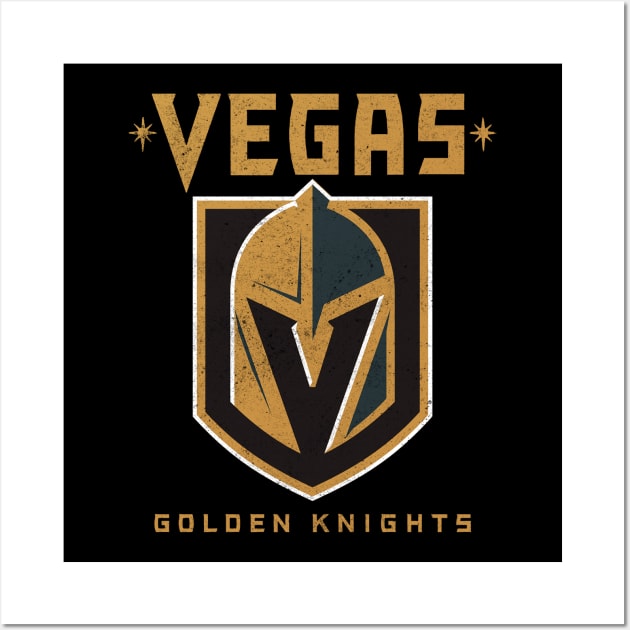 vegas golden knights drunge style Wall Art by kalush club